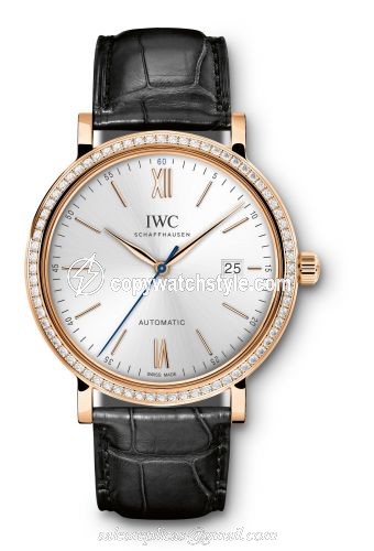 IWC Portofino Automatic Red Gold / Silver / Diamond IW3565-15 IWC Portofino Automatic Red Gold / Silver / Diamond IW3565-15