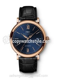 IWC Portofino Automatic Red Gold / Blue IW3565-22 IWC Portofino Automatic Red Gold / Blue IW3565-22