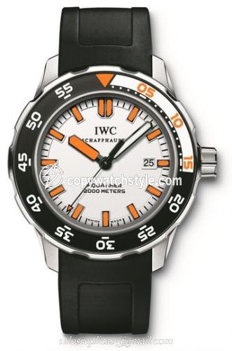 IWC Aquatimer 2000 Stainless Steel / White / Rubber IW3568-07 IWC Aquatimer 2000 Stainless Steel / White / Rubber IW3568-07