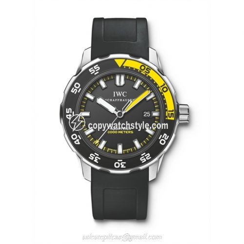 IWC Aquatimer 2000 Stainless Steel / Black / Rubber IW3568-02 IWC Aquatimer 2000 Stainless Steel / Black / Rubber IW3568-02