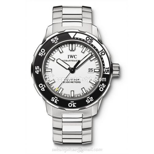 IWC Aquatimer 2000 Stainless Steel / White / Bracelet IW3568-09 IWC Aquatimer 2000 Stainless Steel / White / Bracelet IW3568-09