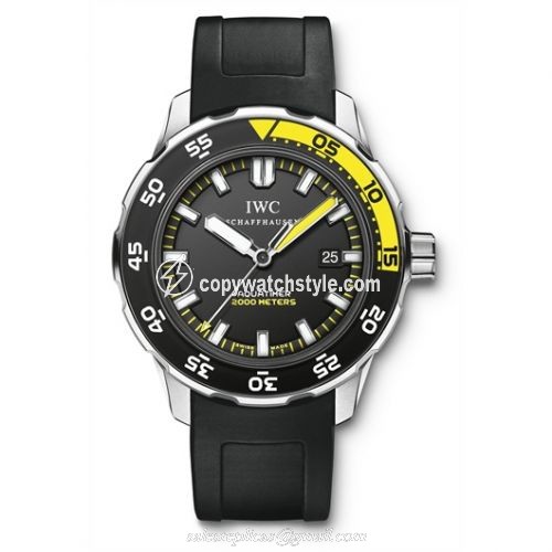 IWC Aquatimer 2000 Stainless Steel / Black / Rubber IW3568-10 IWC Aquatimer 2000 Stainless Steel / Black / Rubber IW3568-10