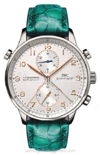 IWC Portugieser Chrono-Rattrapante Stainless Steel / Silver IW3712-06