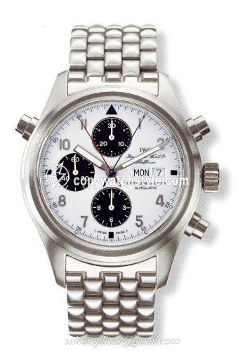 IWC Pilot's Watch Doppelchronograph Stainless Steel / White / Japan / Bracelet IW3713-30 IWC Pilot's Watch Doppelchronograph Stainless Steel / White / Japan / Bracelet IW3713-30