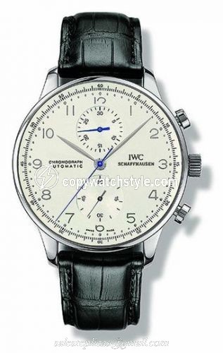 IWC Portuguese Chrono-Automatic White Gold / Silver IW3714-05 IWC Portuguese Chrono-Automatic White Gold / Silver IW3714-05