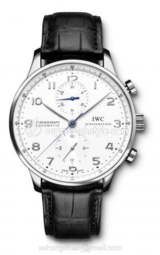 IWC Portuguese Chrono-Automatic White Gold / Silver IW3714-12 IWC Portuguese Chrono-Automatic White Gold / Silver IW3714-12