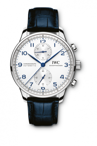 IWC Portuguese Chrono-Automatic Stainless Steel / Silver IW3714-46 IWC Portuguese Chrono-Automatic Stainless Steel / Silver IW3714-46