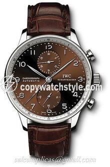 IWC Portugieser Chrono-Automatic Stainless Steel / Watches of Switzerland IW3714-62 IWC Portugieser Chrono-Automatic Stainless Steel / Watches of Switzerland IW3714-62