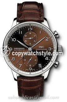 IWC Portuguese Chrono-Automatic Rose Gold / Watches of Switzerland IW3714-63 IWC Portuguese Chrono-Automatic Rose Gold / Watches of Switzerland IW3714-63