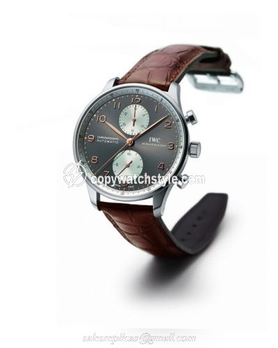 IWC Portuguese Chrono-Automatic Stainless Steel / Lucerne IW3714-66 IWC Portuguese Chrono-Automatic Stainless Steel / Lucerne IW3714-66