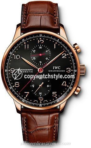IWC Portuguese Chrono-Automatic Rose Gold / Concours Reine Elisabeth 2008 IW3714-69 IWC Portuguese Chrono-Automatic Rose Gold / Concours Reine Elisabeth 2008 IW3714-69