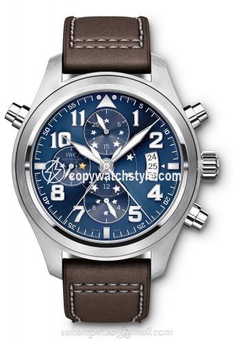 IWC Pilot's Watch Double Chronograph Le Petit Prince IW3718-07 IWC Pilot's Watch Double Chronograph Le Petit Prince IW3718-07