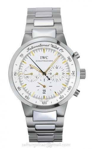 IWC GST Chronograph MecaQuartz Stainless Steel / Silver IW3727-03 IWC GST Chronograph MecaQuartz Stainless Steel / Silver IW3727-03