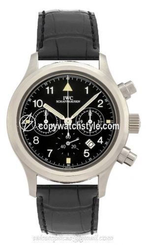 IWC Pilot's Watch Chronograph Mechaquartz IW3740-01