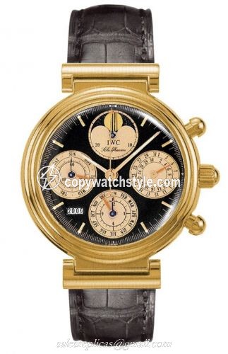 IWC Da Vinci Perpetual Red Gold / Black / 120 Years IW3750-05 IWC Da Vinci Perpetual Red Gold / Black / 120 Years IW3750-05