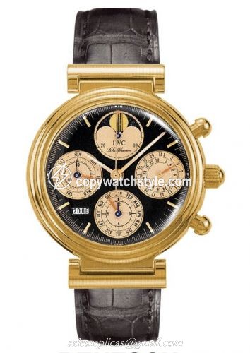 IWC Da Vinci Perpetual Red Gold / Black / French IW3750-26 IWC Da Vinci Perpetual Red Gold / Black / French IW3750-26