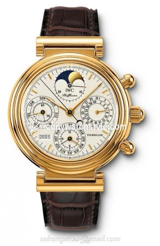 IWC Da Vinci Tourbillon Yellow Gold / German IW3752-01 IWC Da Vinci Tourbillon Yellow Gold / German IW3752-01
