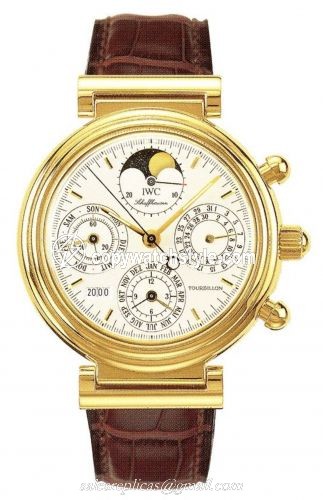 IWC Da Vinci Tourbillon Yellow Gold / English IW3752-03 IWC Da Vinci Tourbillon Yellow Gold / English IW3752-03