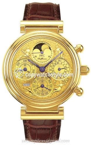 IWC Da Vinci Tourbillon Quattro Stagioni / French IW3752-08 IWC Da Vinci Tourbillon Quattro Stagioni / French IW3752-08