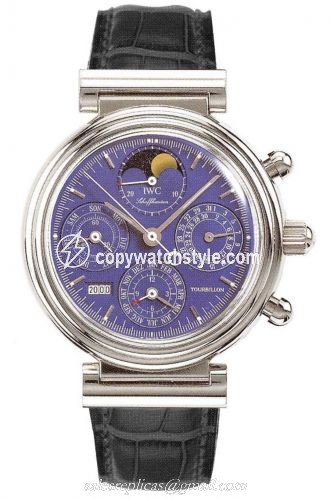 IWC Da Vinci Tourbillon Platinum / French IW3752-12 IWC Da Vinci Tourbillon Platinum / French IW3752-12