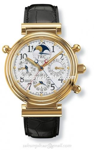 IWC Da Vinci Perpetual Rattrapante Rose Gold / Silver / German IW3754-01 IWC Da Vinci Perpetual Rattrapante Rose Gold / Silver / German IW3754-01