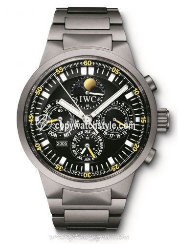 IWC GST Perpetual Calendar Titanium / English IW3756-03 IWC GST Perpetual Calendar Titanium / English IW3756-03