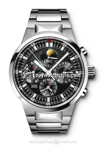 IWC GST Perpetual Calendar Stainless Steel / Black / German IW3756-13 IWC GST Perpetual Calendar Stainless Steel / Black / German IW3756-13