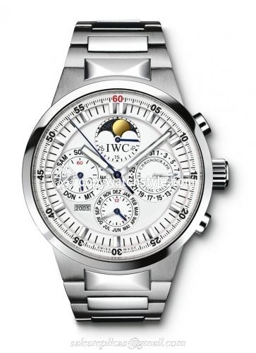 IWC GST Perpetual Calendar Stainless Steel / White / German IW3756-17 IWC GST Perpetual Calendar Stainless Steel / White / German IW3756-17