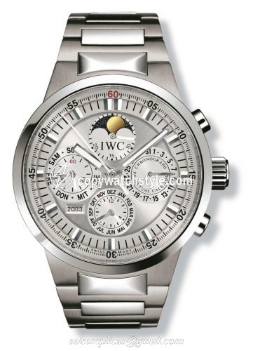IWC GST Perpetual Calendar Stainless Steel / Silver / German IW3756-21 IWC GST Perpetual Calendar Stainless Steel / Silver / German IW3756-21