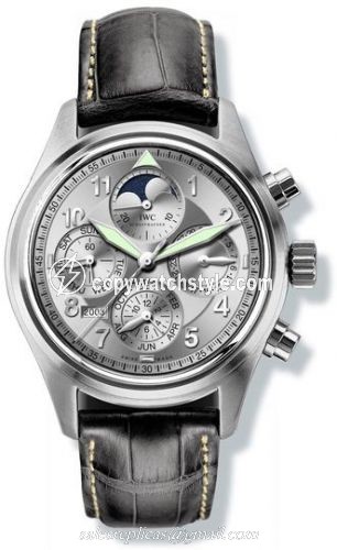 IWC Pilot's Watch Spitfire Chronograph Perpetual Calendar Stainless Steel / Silver / Sincere IW3757-05 IWC Pilot's Watch Spitfire Chronograph Perpetual Calendar Stainless Steel / Silver / Sincere IW3757-05