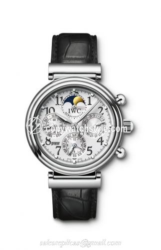 IWC Da Vinci Perpetual Stainless Steel / Silver / English IW3758-03 IWC Da Vinci Perpetual Stainless Steel / Silver / English IW3758-03