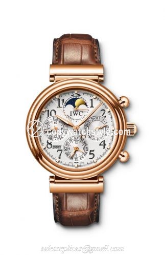 IWC Da Vinci Perpetual Red Gold / Silver / English IW3758-11 IWC Da Vinci Perpetual Red Gold / Silver / English IW3758-11