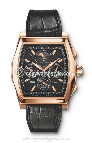 IWC Da Vinci Perpetual Edition Kurt Klaus Rose Gold / Black IW3762-05 IWC Da Vinci Perpetual Edition Kurt Klaus Rose Gold / Black IW3762-05