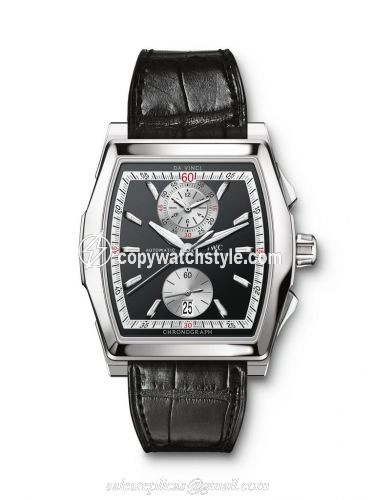 IWC Da Vinci Chronograph Stainless Steel / Black IW3764-03 IWC Da Vinci Chronograph Stainless Steel / Black IW3764-03