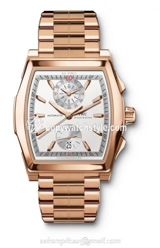 IWC Da Vinci Chronograph Rose Gold / Bracelet IW3764-06 IWC Da Vinci Chronograph Rose Gold / Bracelet IW3764-06