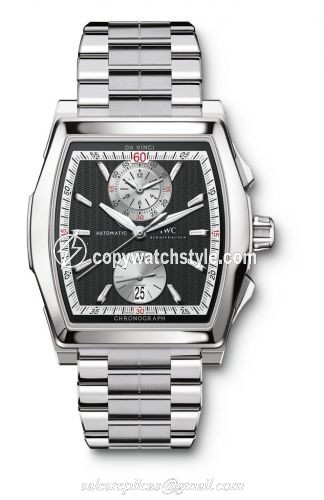 IWC Da Vinci Chronograph Stainless Steel / Black / Bracelet IW3764-22 IWC Da Vinci Chronograph Stainless Steel / Black / Bracelet IW3764-22