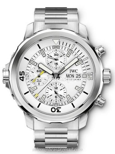 IWC Aquatimer Chronograph Stainless Steel / Silver / Bracelet IW3768-02 IWC Aquatimer Chronograph Stainless Steel / Silver / Bracelet IW3768-02
