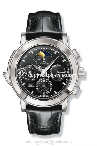 IWC Grande Complication 3770 Platinum / Black / German IW3770-15 IWC Grande Complication 3770 Platinum / Black / German IW3770-15