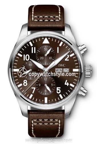 IWC Pilot's Watch Chronograph Stainless Steel / Antoine de Saint Exupery IW3777-13 IWC Pilot's Watch Chronograph Stainless Steel / Antoine de Saint Exupery IW3777-13
