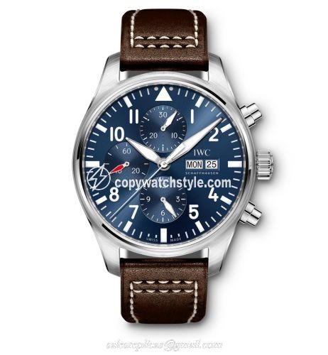 IWC Pilot's Watch Chronograph Stainless Steel / Le Petit Prince IW3777-14 IWC Pilot's Watch Chronograph Stainless Steel / Le Petit Prince IW3777-14