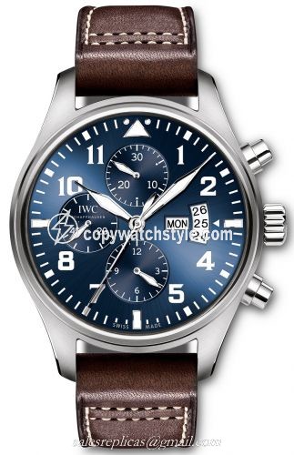 IWC Pilot's Watch Chronograph Stainless Steel / Le Petit Prince / Strap IW3777-06 IWC Pilot's Watch Chronograph Stainless Steel / Le Petit Prince / Strap IW3777-06