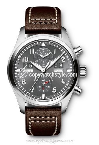 IWC Pilot's Watch Spitfire Perpetual Calendar Digital Date-Month Stainless Steel IW3791-08 IWC Pilot's Watch Spitfire Perpetual Calendar Digital Date-Month Stainless Steel IW3791-08