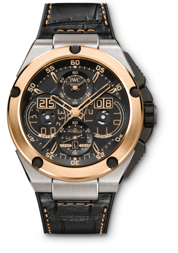 IWC Ingenieur Perpetual Calendar Digital Date-Month Titanium / Red Gold IW3792-03 IWC Ingenieur Perpetual Calendar Digital Date-Month Titanium / Red Gold IW3792-03