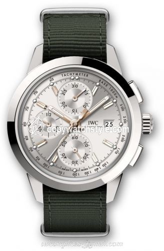 IWC Ingenieur Chronograph Custom Stainless Steel / Silver-Gold / NATO IW3808-AM IWC Ingenieur Chronograph Custom Stainless Steel / Silver-Gold / NATO IW3808-AM