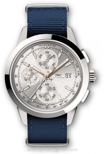 IWC Ingenieur Chronograph Custom Stainless Steel / Silver-Gold / NATO IW3808-AN IWC Ingenieur Chronograph Custom Stainless Steel / Silver-Gold / NATO IW3808-AN