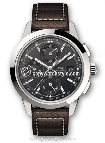 IWC Ingenieur Chronograph Custom Stainless Steel / Black-Rhodium / Calf IW3808-AV IWC Ingenieur Chronograph Custom Stainless Steel / Black-Rhodium / Calf IW3808-AV