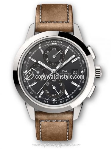 IWC Ingenieur Chronograph Custom Stainless Steel / Black-Rhodium / Calf IW3808-AW IWC Ingenieur Chronograph Custom Stainless Steel / Black-Rhodium / Calf IW3808-AW