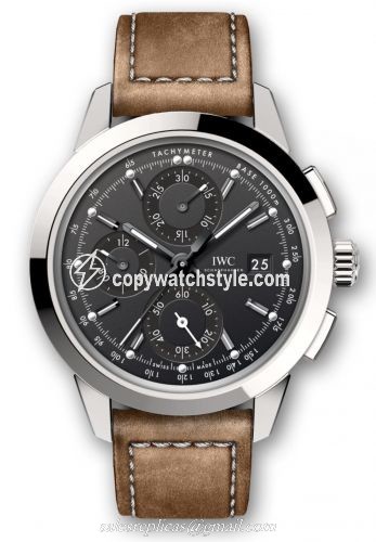 IWC Ingenieur Chronograph Custom Stainless Steel / Black-Black / Calf IW3808-BD IWC Ingenieur Chronograph Custom Stainless Steel / Black-Black / Calf IW3808-BD
