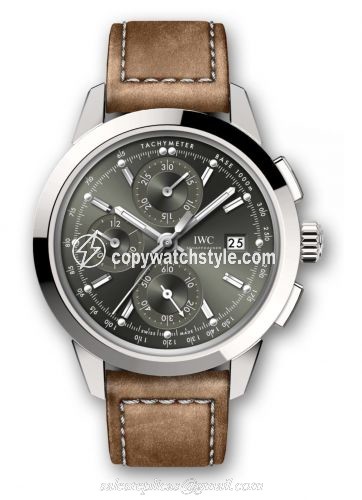 IWC Ingenieur Chronograph Custom Stainless Steel / Green-Rhodium / Calf IW3808-BP IWC Ingenieur Chronograph Custom Stainless Steel / Green-Rhodium / Calf IW3808-BP