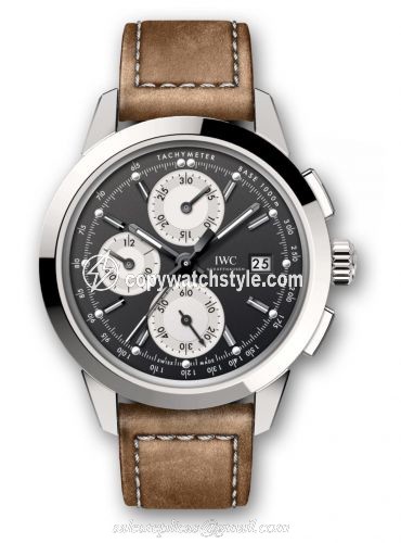 IWC Ingenieur Chronograph Custom Stainless Steel / Black-Silver-Black / Calf IW3808-BV IWC Ingenieur Chronograph Custom Stainless Steel / Black-Silver-Black / Calf IW3808-BV